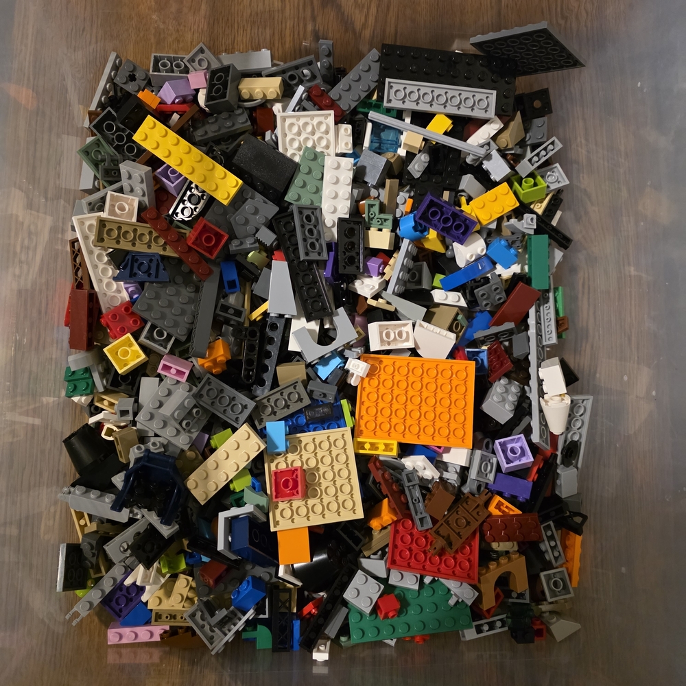 2 LBS Mixed Lego Lot #3